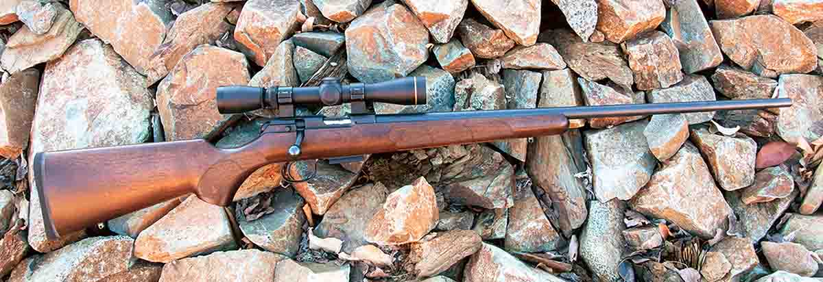 The CZ 457 American .17 HMR features a dark walnut stock, a 25-inch barrel and is an upgrade compared to the company’s earlier models.